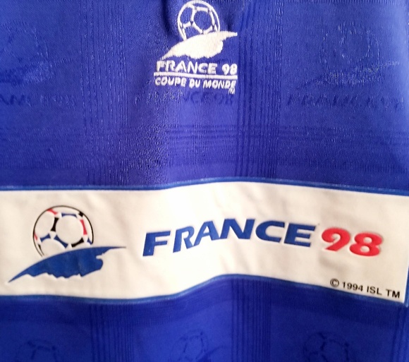 France 1998 World Cup polo jersey. Imported, XL. - Picture 6 of 8